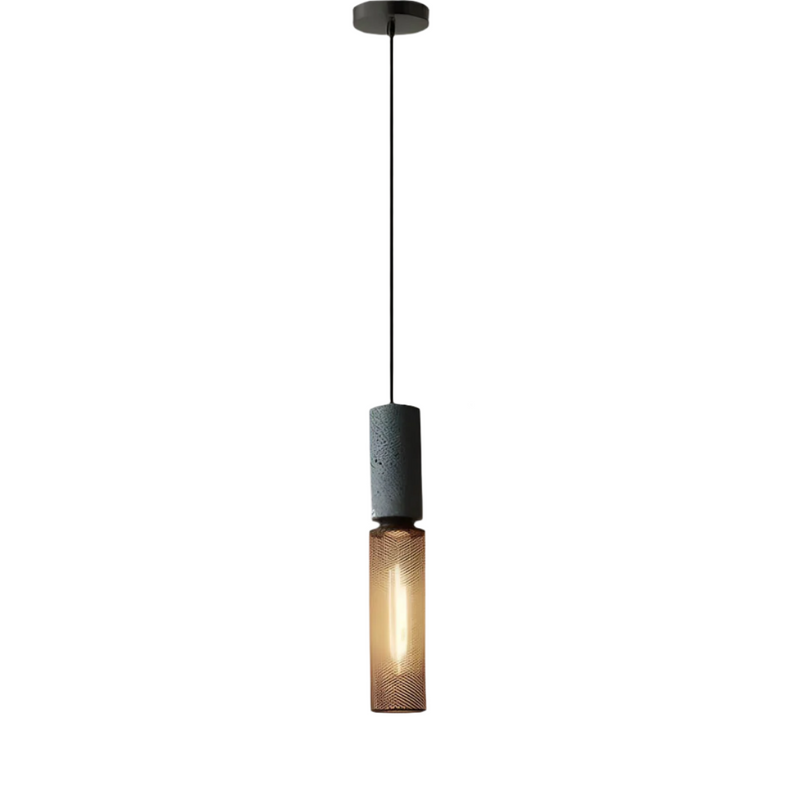 Suspension Luminaire Style Béton Moderne