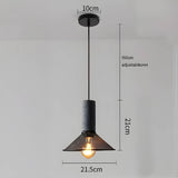 Suspension Luminaire Style Béton Moderne