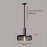 Suspension Luminaire Style Béton Moderne