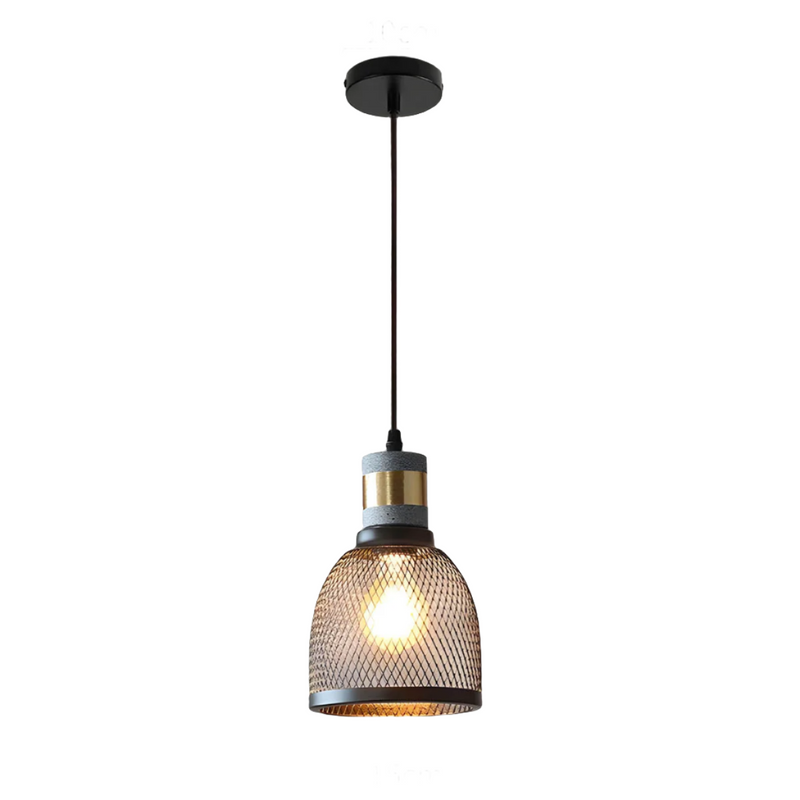 Suspension Luminaire Style Béton Moderne
