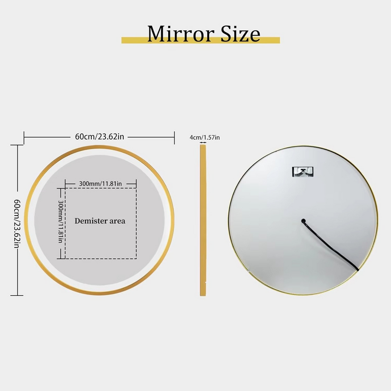 Applique Murale Miroir Lumineux LED