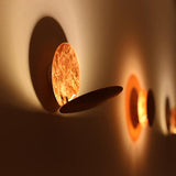 Applique Murale Éclipse Lumineuse Ambre