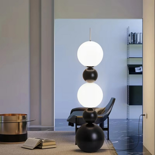 Lampadaire Designer Sculpturale Nordique