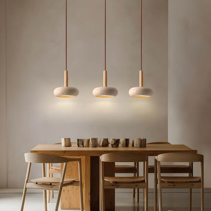 Suspension Luminaire Pierre Ovale