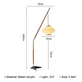 Lampadaire Style Élancé Médiéval