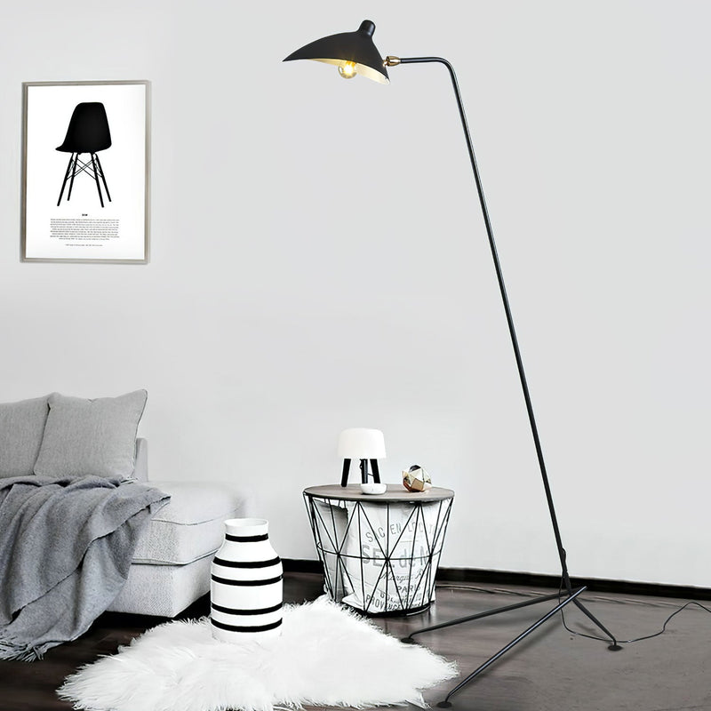 Lampadaire Serge Mouille Lignes Graphiques