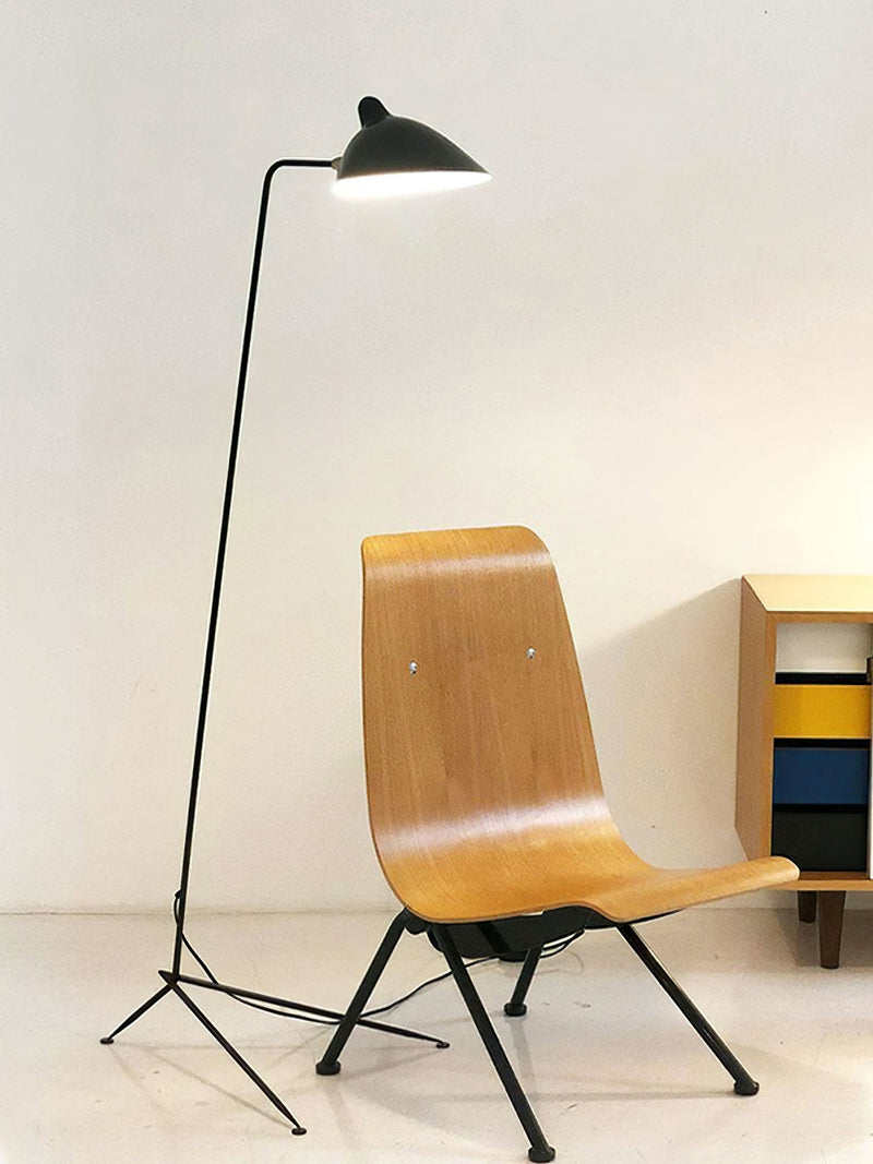 Lampadaire Serge Mouille Lignes Graphiques