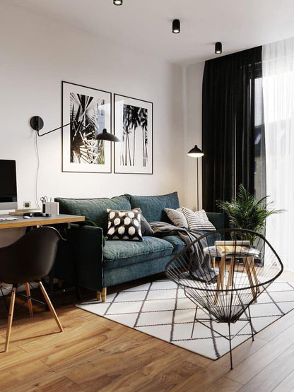 Lampadaire Serge Mouille Lignes Graphiques