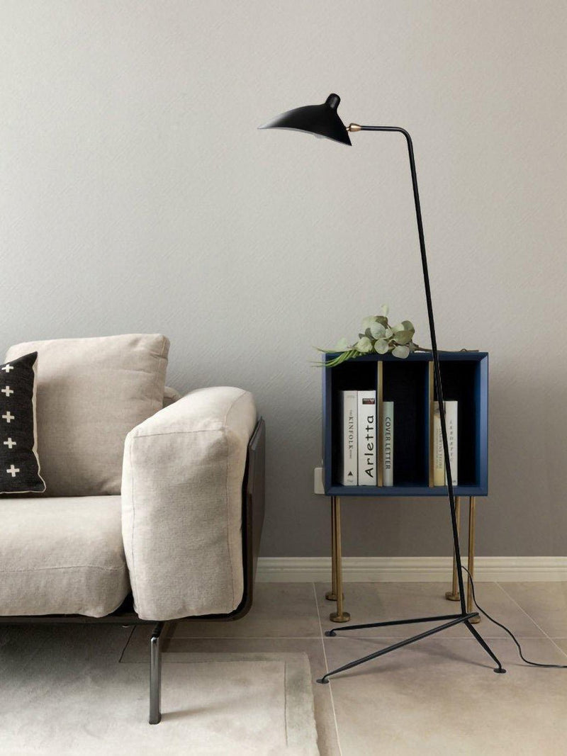 Lampadaire Serge Mouille Lignes Graphiques