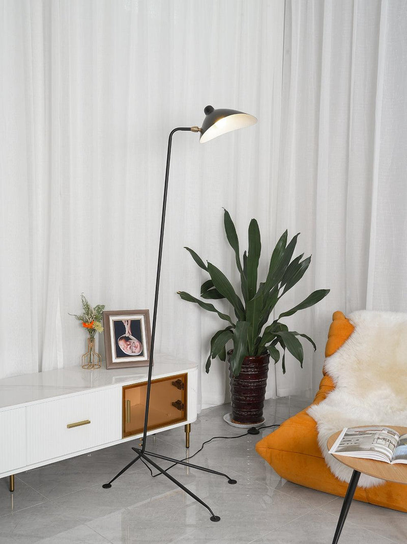 Lampadaire Serge Mouille Lignes Graphiques