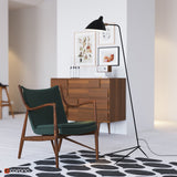 Lampadaire Serge Mouille Lignes Graphiques