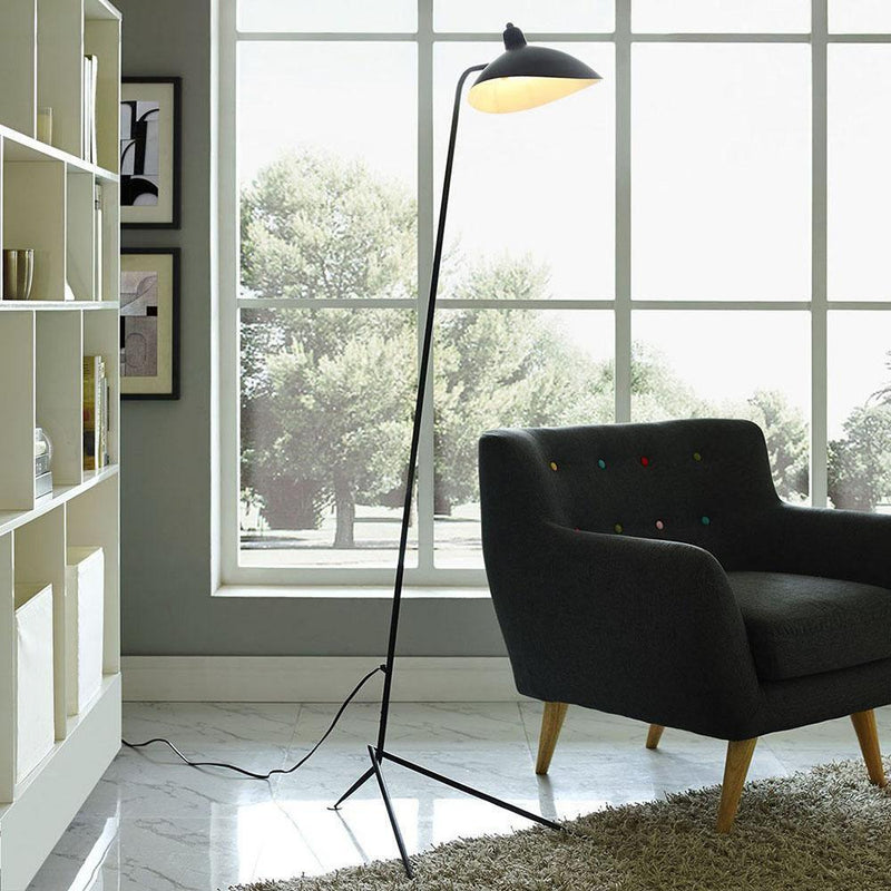 Lampadaire Serge Mouille Lignes Graphiques
