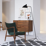 Lampadaire Serge Mouille Lignes Graphiques