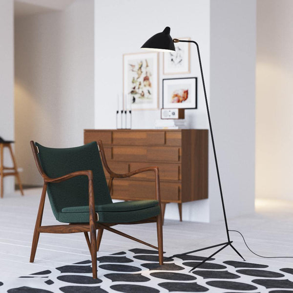 Lampadaire Serge Mouille Lignes Graphiques