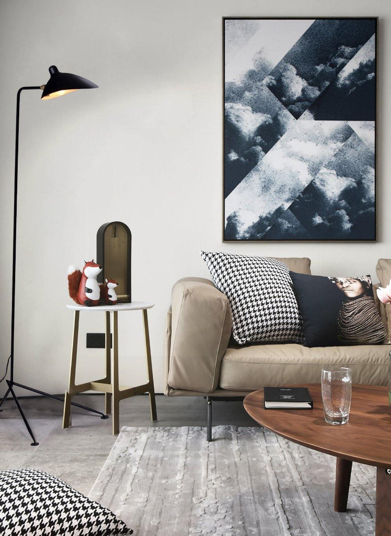 Lampadaire Serge Mouille Lignes Graphiques