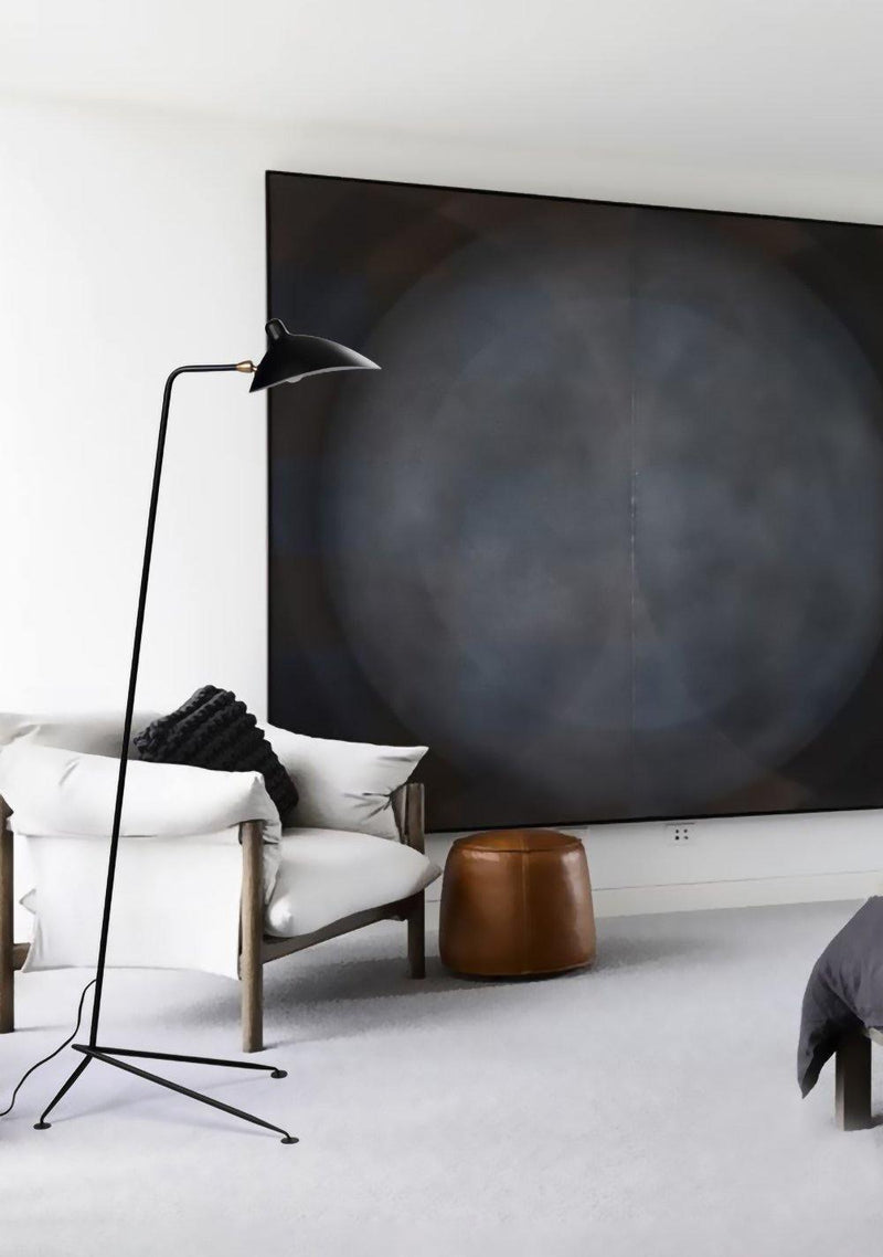 Lampadaire Serge Mouille Lignes Graphiques