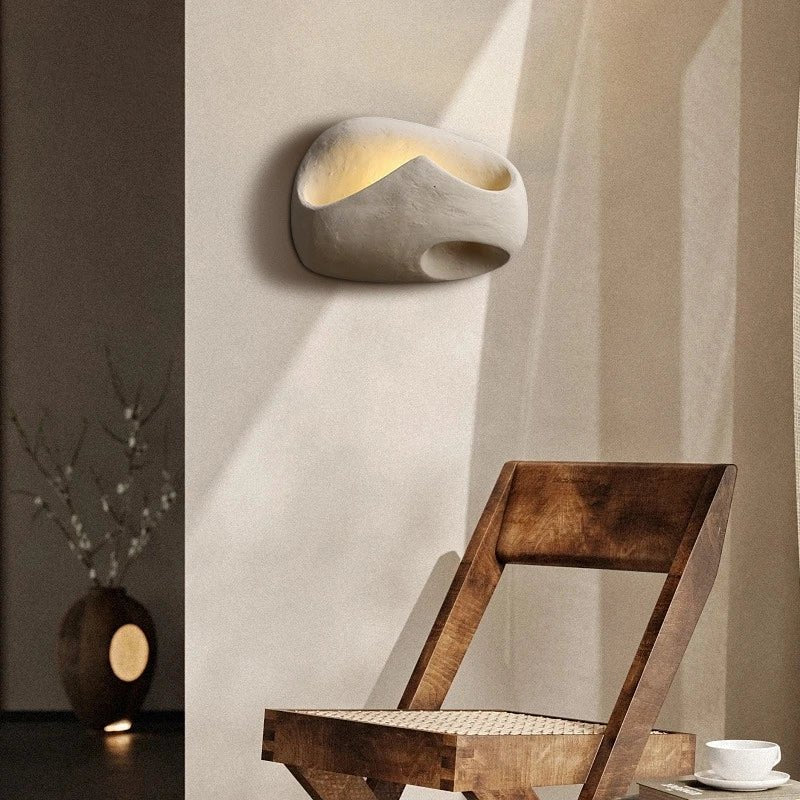 Applique Murale Cylindre Nordique Blanche