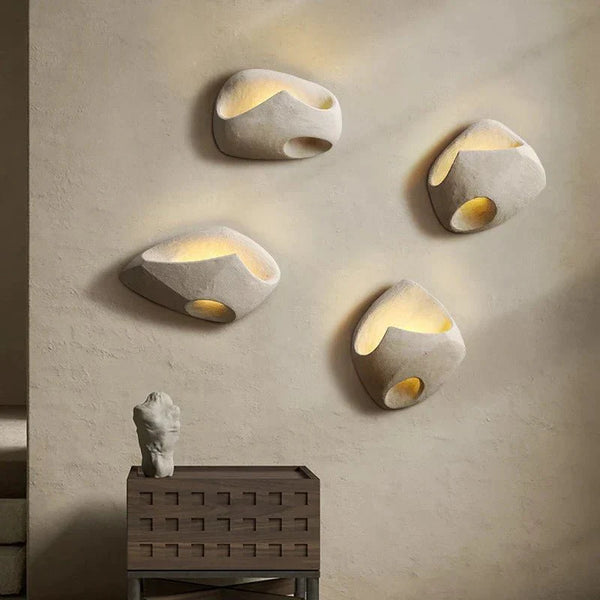 Applique Murale Cylindre Nordique Blanche