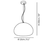 Suspension Luminaire Nuage Epurée