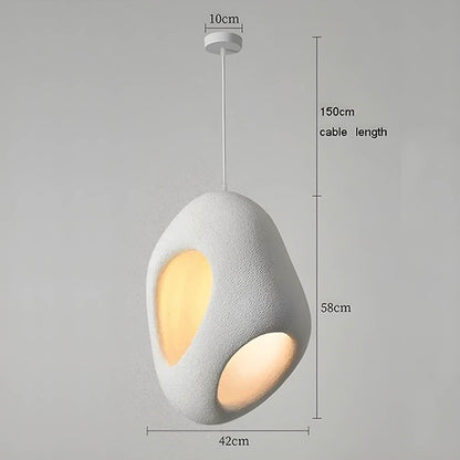 Suspension Luminaire Wabi Sabi Minimaliste