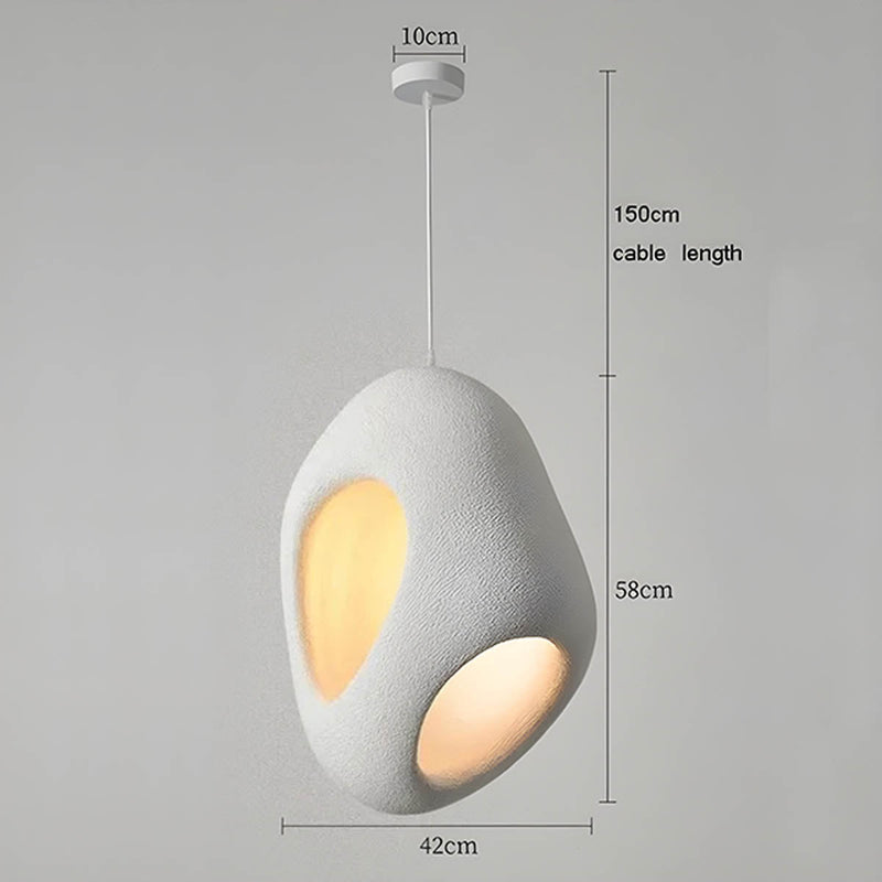Suspension Luminaire Wabi Sabi Minimaliste