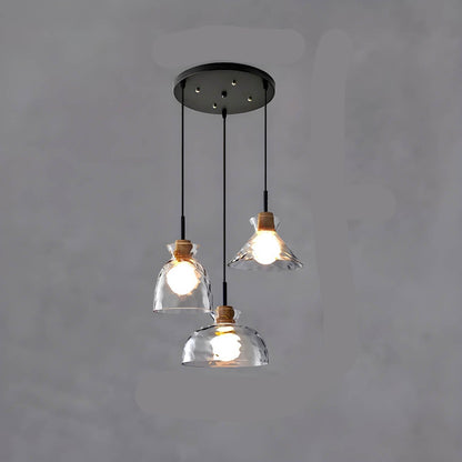 Lustre - Suspension Minimaliste En Verre