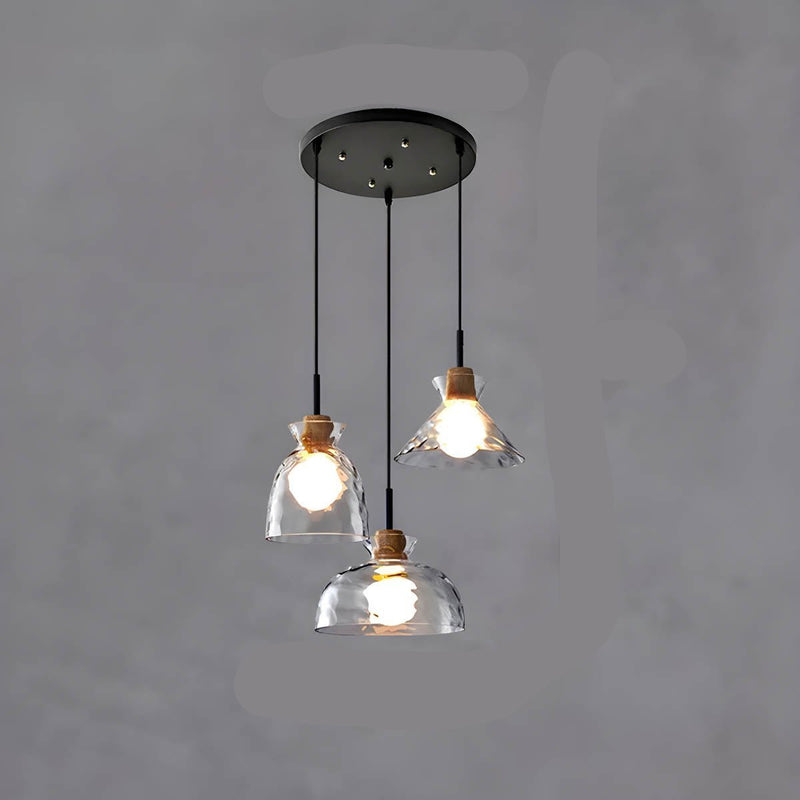 Lustre - Suspension Minimaliste En Verre