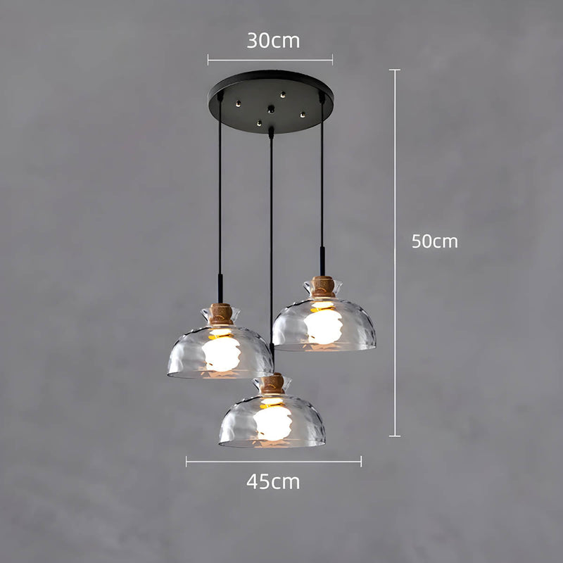 Lustre - Suspension Minimaliste En Verre