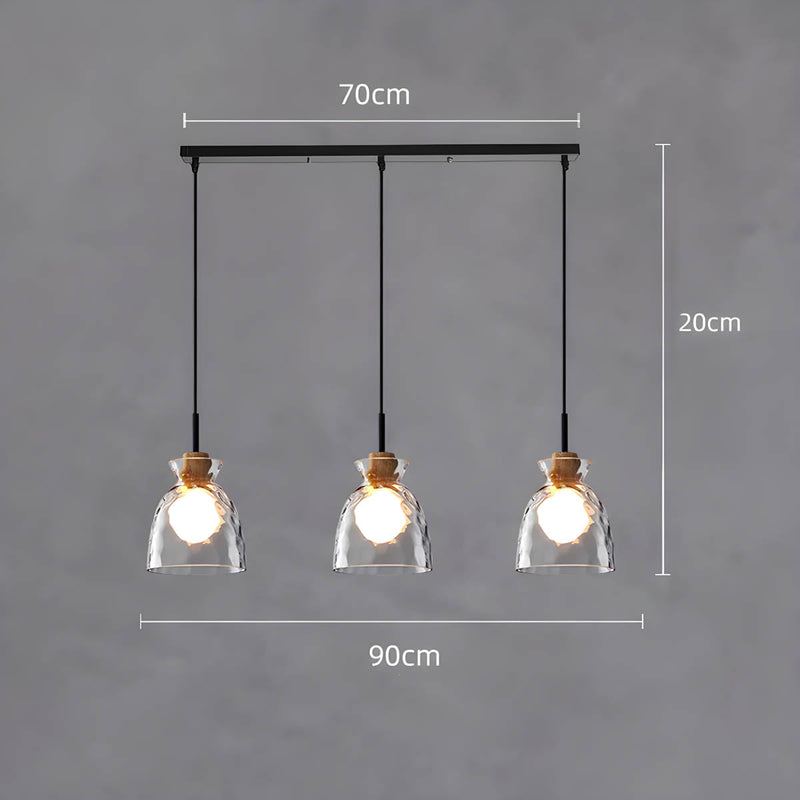 Lustre - Suspension Minimaliste En Verre