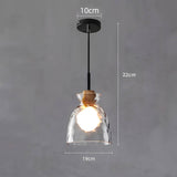 Lustre - Suspension Minimaliste En Verre