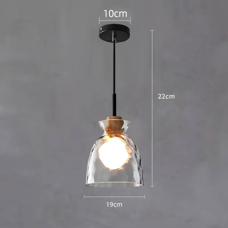 Lustre - Suspension Minimaliste En Verre
