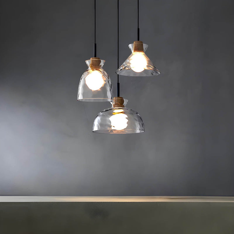 Lustre - Suspension Minimaliste En Verre