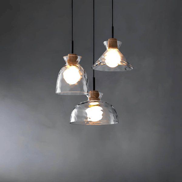 Lustre - Suspension Minimaliste En Verre