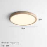 Plafonnier Led en Pierre Naturelle
