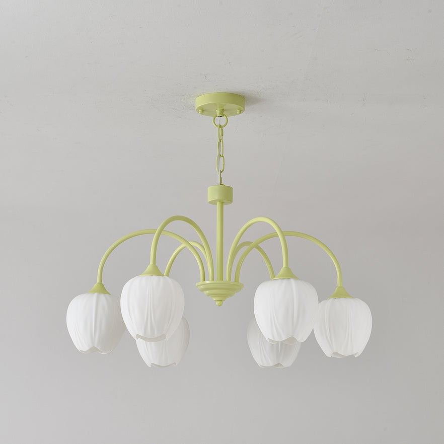 Lustre Tulipes Suspendues Élégant