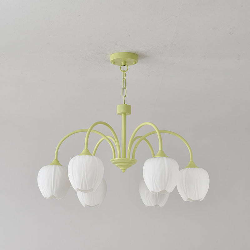 Lustre Tulipes Suspendues Élégant