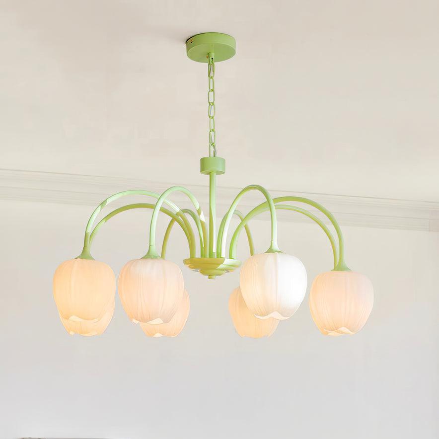 Lustre Tulipes Suspendues Élégant