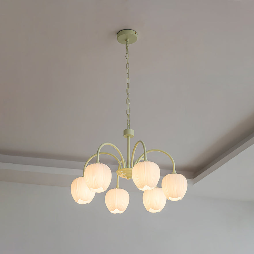 Lustre Tulipes Suspendues Élégant