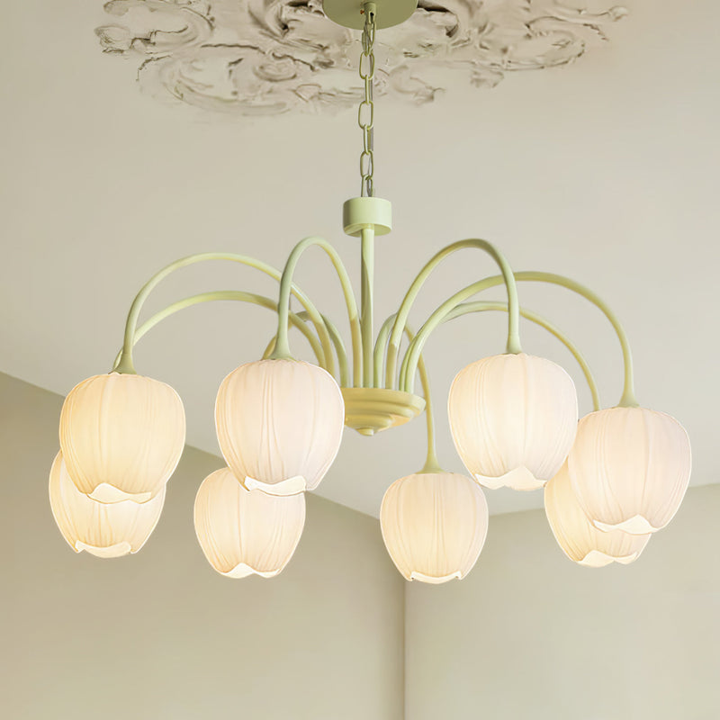 Lustre Tulipes Suspendues Élégant