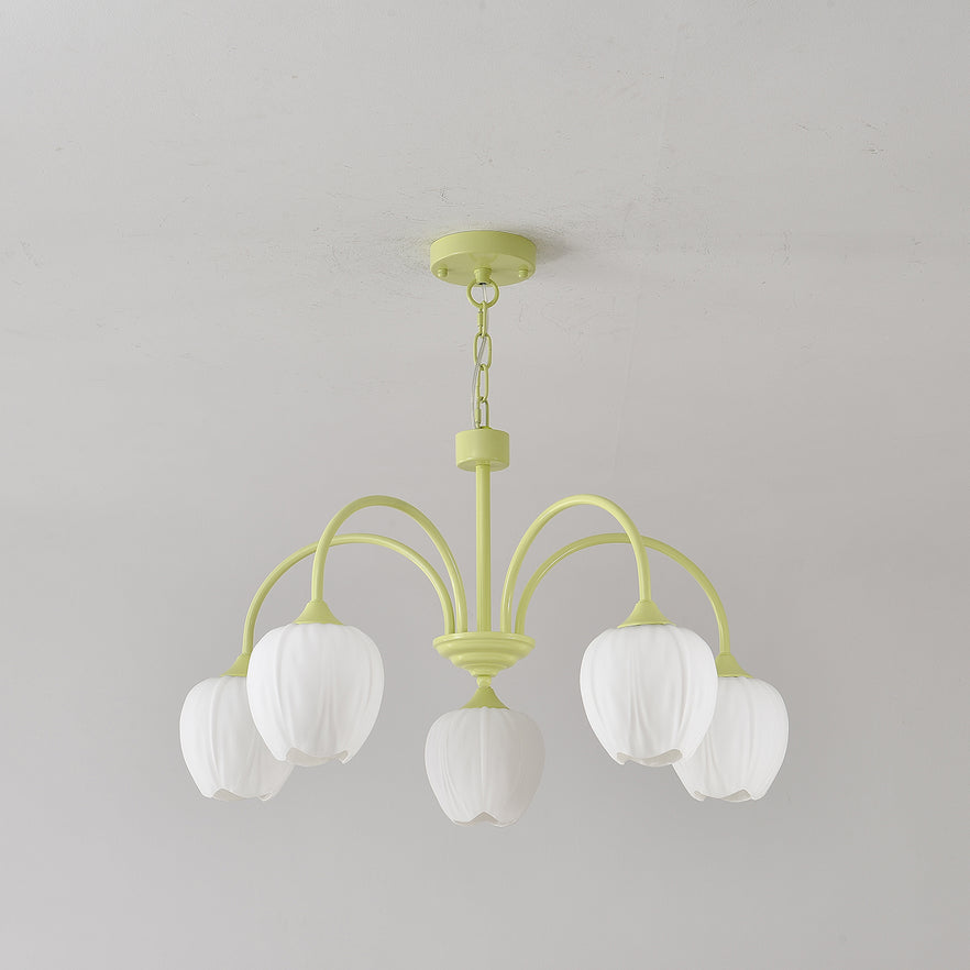 Lustre Tulipes Suspendues Élégant