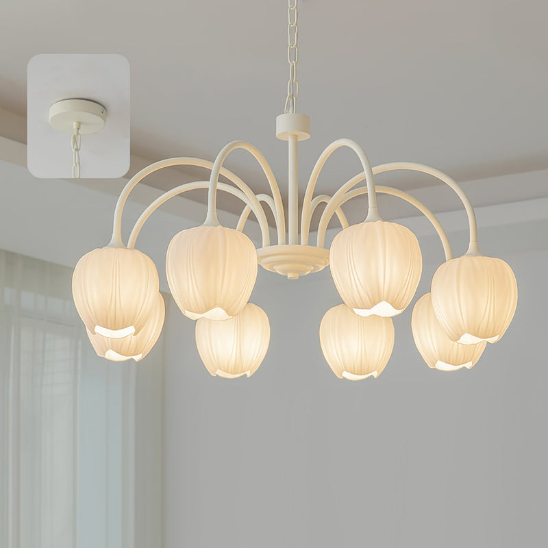 Lustre Tulipes Suspendues Élégant