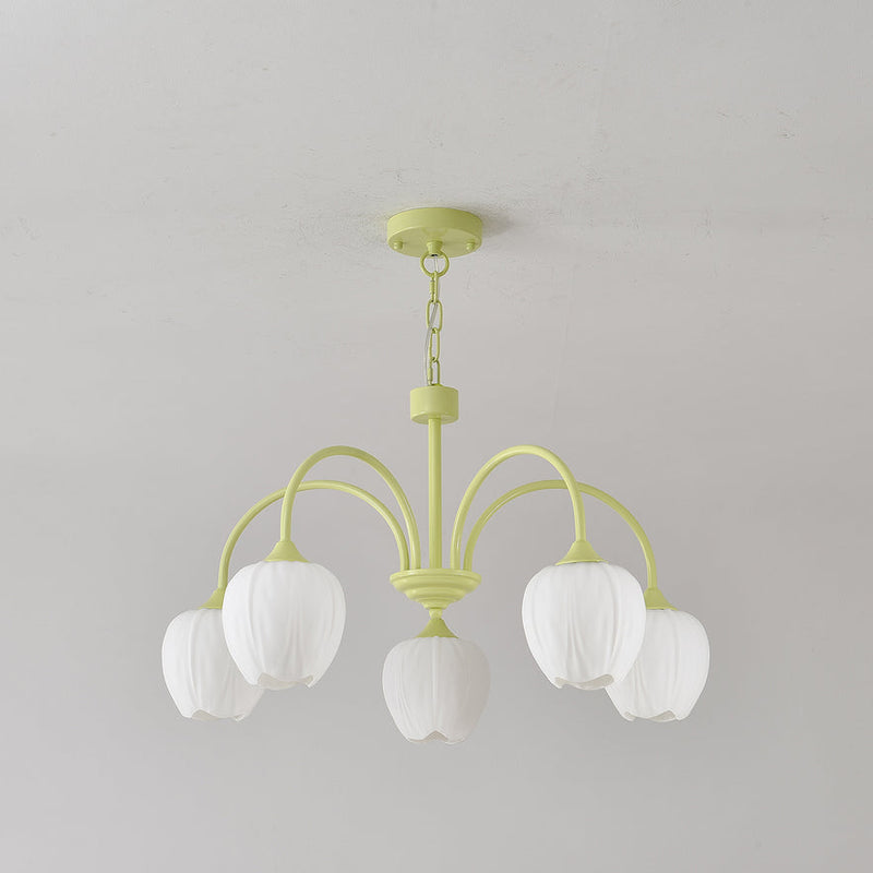 Lustre Tulipes Suspendues Élégant