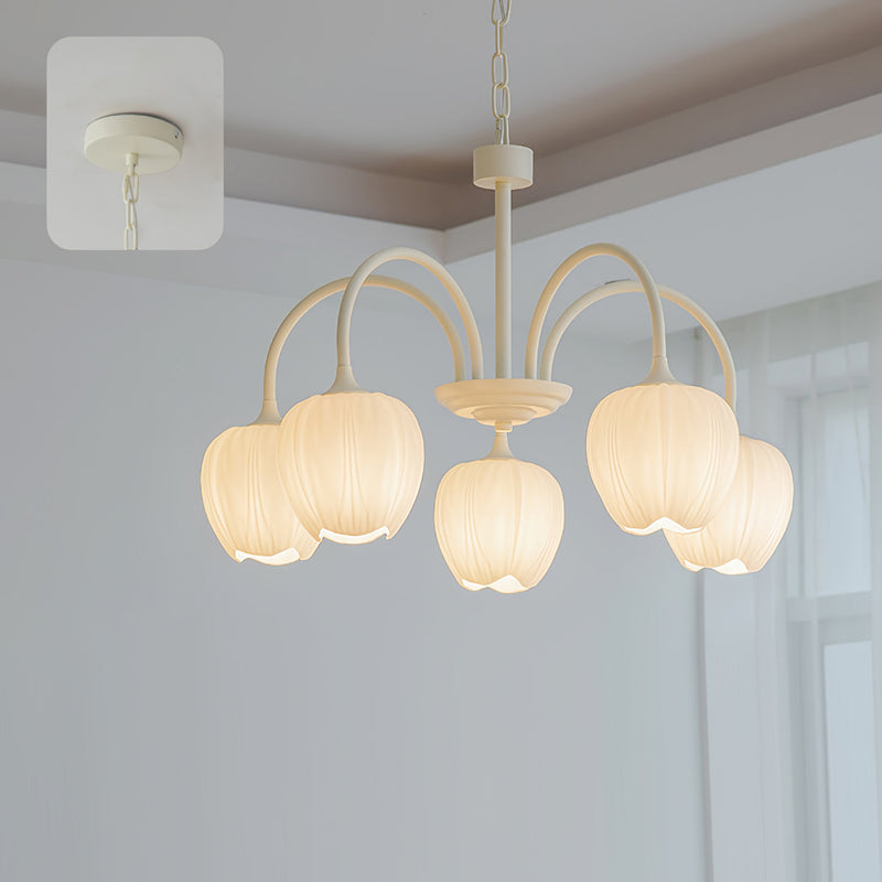Lustre Tulipes Suspendues Élégant