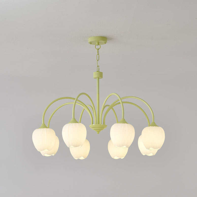 Lustre Tulipes Suspendues Élégant