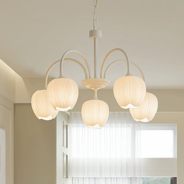 Lustre Tulipes Suspendues Élégant