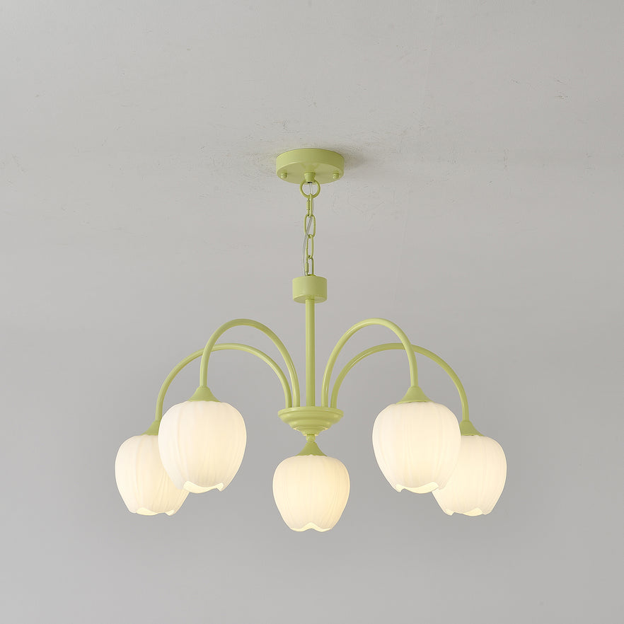 Lustre Tulipes Suspendues Élégant