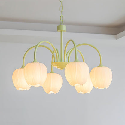 Lustre Tulipes Suspendues Élégant