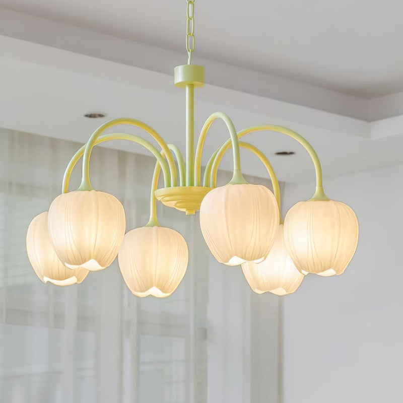 Lustre Tulipes Suspendues Élégant