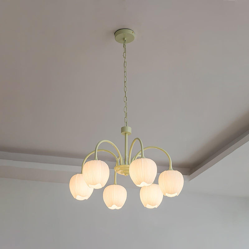Lustre Tulipes Suspendues Élégant