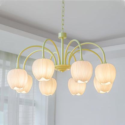 Lustre Tulipes Suspendues Élégant